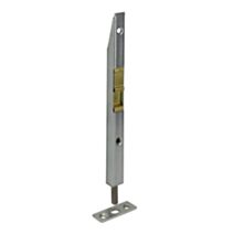 Verrou sifflet coulissant 13x160x11mm acier zingué