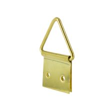 Attache cadre 20x32mm acier laitonné X8