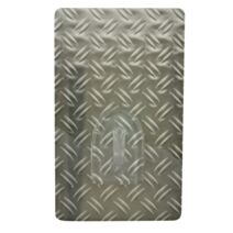 crochet silicone gris inox