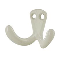 1 Crochet Porte canne double H40 mm Aluminium - CIME