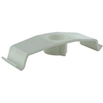 Guide fils 52x8x17mm plastique blanc x2