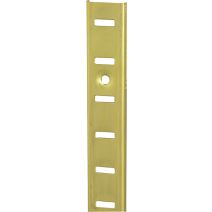 Crémaillère à visser 2000x16mm acier laitonné