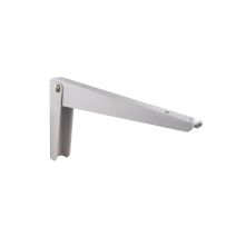 Equerre rabatable acier 200 x 100 mm blanc - CIME