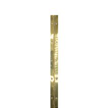 Charnière piano 1740x32 mm acier laitonné