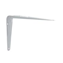 Equerre en acier laqué blanc 100 x 125 mm - CIME
