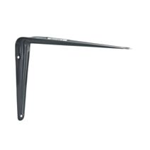 Equerre acier vernis gris 300 x 350mm - CIME