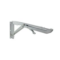 Equerre rabatable acier blanc 340 x 140mm - CIME