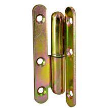 Paumelle parisienne bout rond 80 x 45 mm gauche - CIME