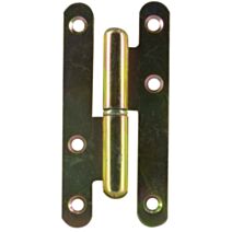 Paumelle de paris gauche pour porte à visser