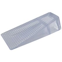 Cale plastique transparent, à poser 36x20x70mm