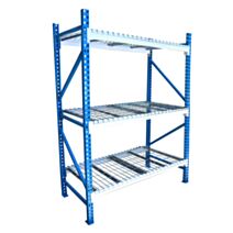 Echelle pour étagère rack H180xP60cm acier époxy bleu - CIME