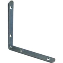Equerre de chaise 100 mm bout rond acier zingué - CIME