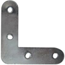 Equerre de fenêtre 60 mm bout rond acier - CIME