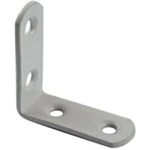 Equerre de chaise 40 x 40 mm époxy blanc - CIME