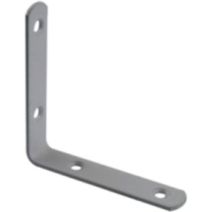 Equerre de chaise 80 x 80 mm époxy blanc - CIME