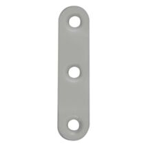 Patte d'assemblage L60mm époxy blanc