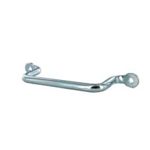 Poignée filaire à pattes D8mm entraxe 140mm acier