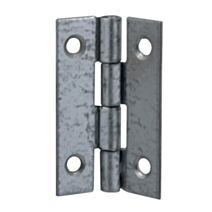 Charnière rectangle 25x40mm acier zingué