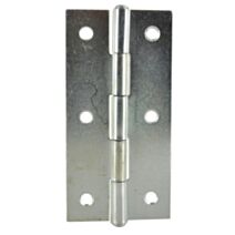 Charnière rectangle 50x100mm acier zingué