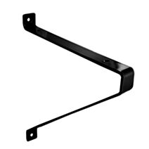 2 équerres Recto Verso CIME acier noir 180x210mm