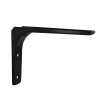 Equerre acier époxy noir 125x150mm - CIME