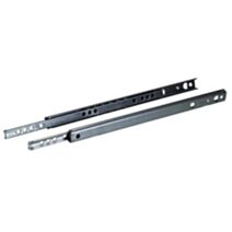 Coulisse billes acier 347mm 10kg fixation latérale