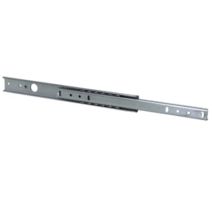 Coulisse billes acier 246mm 10kg fixation latérale