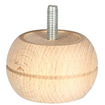 Pied diametre 92 hauteur 50 hêtre brut