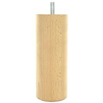 Pied cylindre hauteur 150 d58 hêtre brut