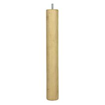 Pied cylindrique hêtre brut H360mm - CIME