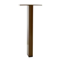 Pied de lit métal epoxy marron 40 x 20 x H240 mm - CIME