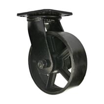 Roulette à platine chariot de mine Ø15 cm - CIME