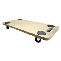 Plateau roulant manutention 150kg Maxi 80x58x29cm