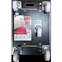 Support roulant extensible - Bois multipli plaqué - 400kg - INTERGES