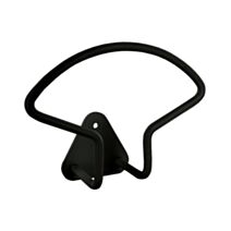 Patère filaire arc acier noir, 178x64 mm - CIME