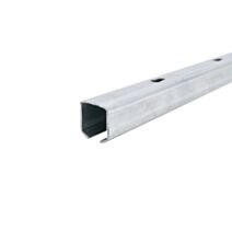 Rail séparation Acia 1 vantail 1,85 m x 2,4 cm acier - CIME