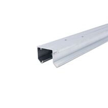 Rail de placard Ella 2 vantaux 1,94 m aluminium - CIME