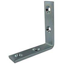 Equerre de renfort à bouts carrés, assemblage en applique, à visser
