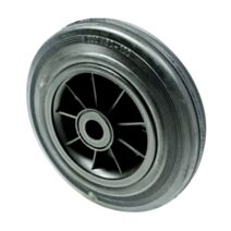 Roue multi usage caoutchouc noir Ø200mm charge 205kg - CIME