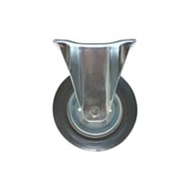 Roulette Manu-Roll à platine fixe 13,5x11cm Ø160mm