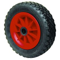 Roue de manutention pneumatique caoutchouc increvable Ø260mm charge 120kg - CIME