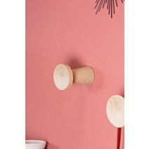 Patère Scandy6 hêtre 80 x 105 mm - CIME