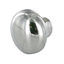 Bouton boule d26 h25.5 zamak chrome