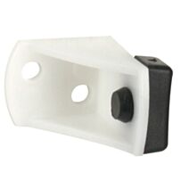 Butoir de sécurité pour rail TEMA plastique blanc