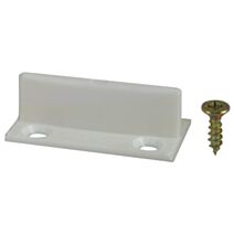 Guide pour rail Manta plastique blanc