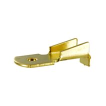 Lot de 24 taquets pour crémaillères de 11 à 16 mm acier laitonné