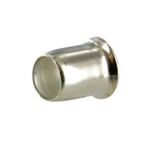 Lot de 8 douilles pour taquet à enfoncer Ø intérieur 7mm Ø extérieur 8mm acier nickelé