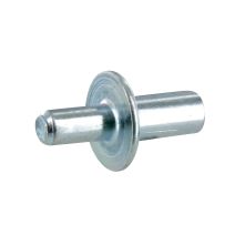 Lot de 8 taquets à enfoncer réversible Ø4-5mm acier zingué