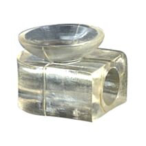 Lot de 8 taquets à enfoncer avec ventouse Ø5MM transparent