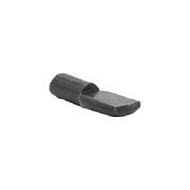 Taquet d'étagère à enfoncer acier noirci D5mm x24 noir - CIME
